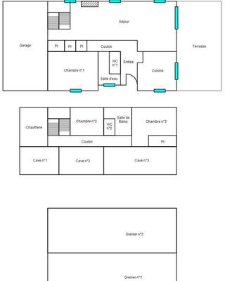 Winter Immobilier - Maison - Cagnes-sur-Mer - plan