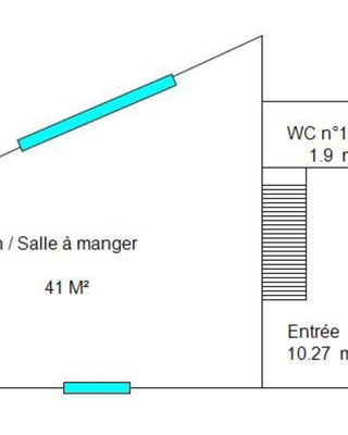 Winter Immobilier - Maison - Colomars - plan-rdc