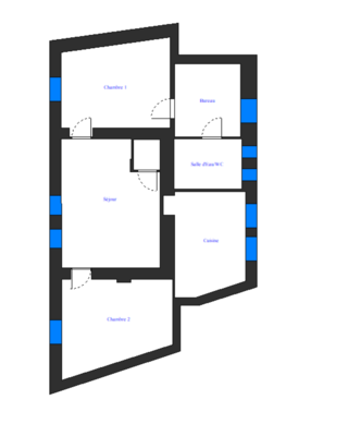 Winter Immobilier - Apartment - Golfe-Juan - plan