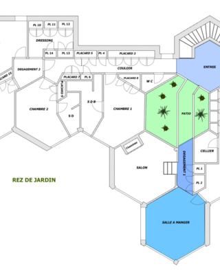 Winter Immobilier - Дом / Вилла - Nice Nord - Nice - plan