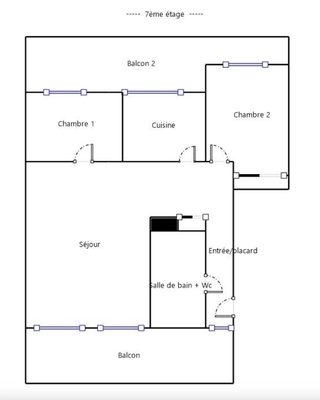Winter Immobilier - Appartamento  - Nice - plan