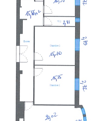 Winter Immobilier - Appartamento  - Nice - Musiciens - Nice - plan