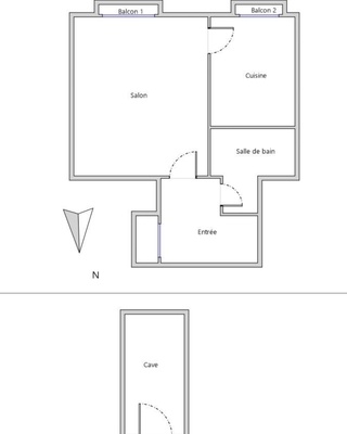 Winter Immobilier - Appartement - Nice - Fleurs Gambetta - Nice - plan