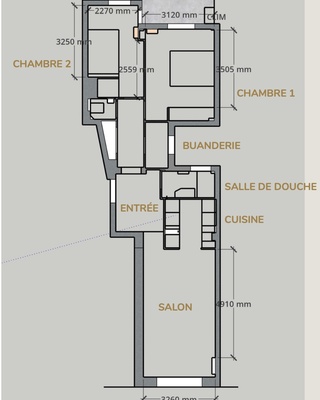 Winter Immobilier - Appartement - Nice - Fleurs Gambetta - Nice - plan