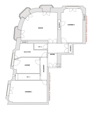 Winter Immobilier - Apartment - Nice - Fleurs Gambetta - Nice - plan-95-rue-de-france