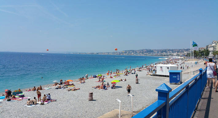most beautiful beaches in Nice