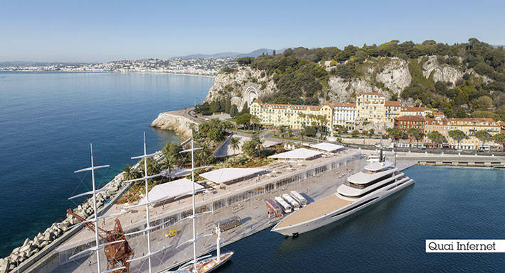 Aménagements Port de Nice - Quai Infernet