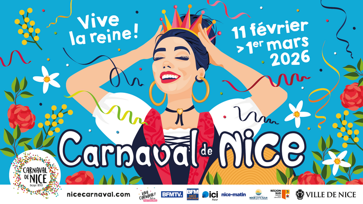 Winter Immobilier - Turismo a Nizza - Carnevale di Nizza 2026: “Viva la Regina!” - 1920x1080px_Carnaval_2026