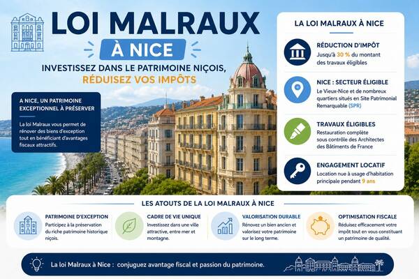 Winter Immobilier - Conseil Immobilier - Loi Malraux : défiscaliser dans le bâti classé - loi-malraux-a-nice