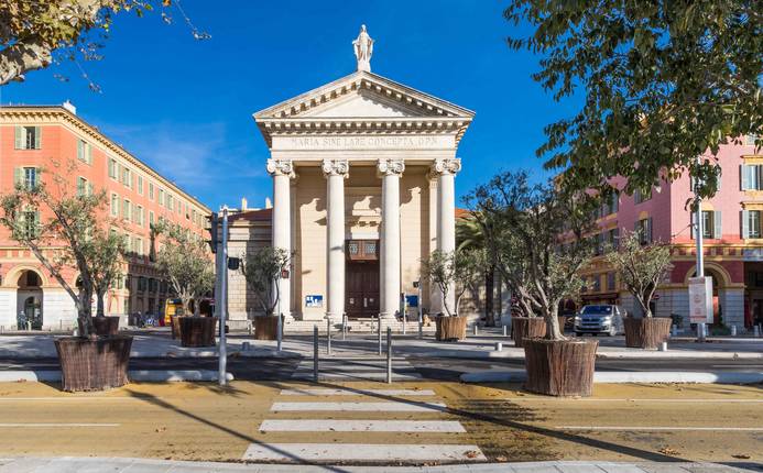 Winter Immobilier - Quartier du Port à Nice  - Eglise_Notre_Dame_du_Port